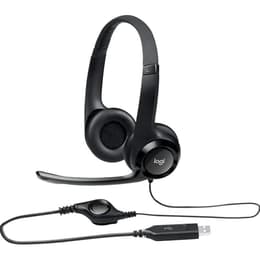 Cuffie a filo con microfono Logitech H390 - Nero