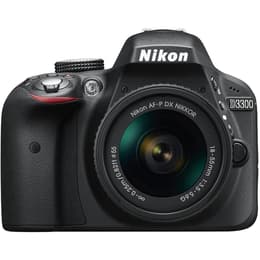 Reflex D3300 - Nero + Nikon AF-P DX 18-55mm f/3.5-5.6G f/3.5-5.6