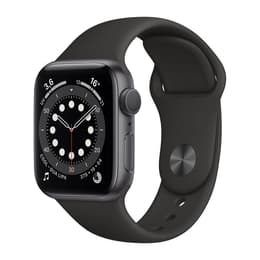 Apple Watch (Series 6) 2020 GPS + Cellular 44 mm - Alluminio Grigio Siderale - Cinturino Sport Nero