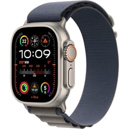 Apple Watch (Ultra) 2023 GPS + Cellular 49 mm - Titanio Grigio - Trail loop Blu