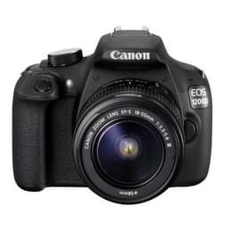 Reflex EOS 1200D - Nero + Canon EF-S 18-55mm F/3.5-5.6 III + EF 75-300mm F/4-5.6 III f/3.5-5.6+f/4-5.6