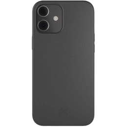 Cover iPhone 12 mini - Materiale naturale - Nero