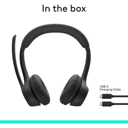 Cuffie riduzione del rumore gaming wireless con microfono Logitech Zone 300 - Nero