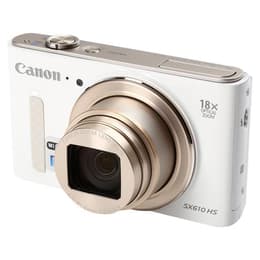 Macchina fotografica compatta PowerShot SX610 HS - Bianco + Canon Canon Zoom lens 18x IS 25–450 mm f/3.8–6.9