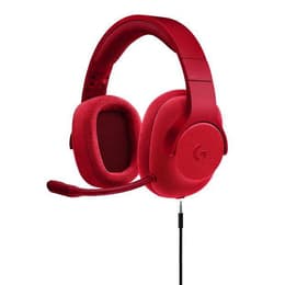 Cuffie riduzione del Rumore gaming wireless con microfono Logitech G433 - Rosso