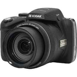Fotocamera Bridge compatta PixPro AZ528 - Nero + Kodak PixPro Aspheric HD Zoom Lens 52x Wide 24-1248mm f/2.8-5.6 f/2.8-5.6
