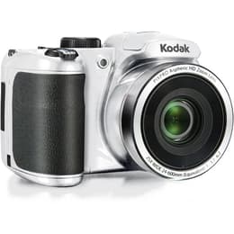 Fotocamera Bridge compatta PixPro AZ252 - Bianco + Kodak PixPro Aspheric HD Zoom Lens 24-600mm f/3.7-6.2 f/3.7-6.2