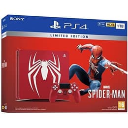 PlayStation 4 Slim 1000GB - Rosso - Edizione limitata Marvel’s Spider-Man + Marvel’s Spider-Man