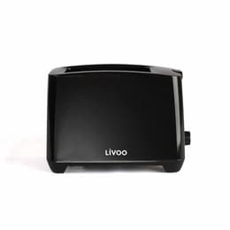 Tostapane Livoo DOD162N 2 fessure - Nero