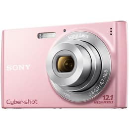 Macchina fotografica compatta Cyber-shot DSC-W510 - Rosa + Sony 4x Optical Zoom 26-104mm f/2.8-5.9 f/2.8-5.9