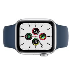 Apple Watch (Series 5) 2019 GPS 40 mm - Alluminio Argento - Sport loop Blu
