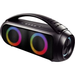 Altoparlanti Bluetooth Bigben Connected Enceinte Bluetooth® Boost 40W Etanche Lumineuse Poignée de transport Noire Bigben - Nero