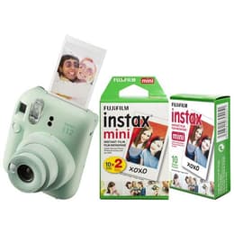 Macchina fotografica istantanea Instax mini 12 - Verde + Fujifilm Lens focus range 60mm f/12.7 f/12.7