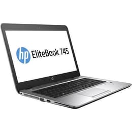 HP EliteBook 745 G4 14" 2.5 GHz - SSD 128 GB RAM 8 GB QWERTY - Inglese