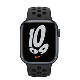 Apple Watch Series 7 (2021) GPS 41 mm - Alluminio Mezzanotte - Cinturino Nike Sport Nero