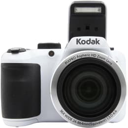Macchina fotografica ibrida PixPro AZ365 - Bianco + Kodak PixPro Aspheric HD Zoom Lens 24-864mm f/3.0-6.6 f/3.0-6.6