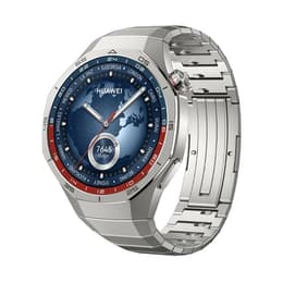 Smart Watch Huawei Cardio­frequenzimetro GPS Watch GT 5 Pro - Titanio