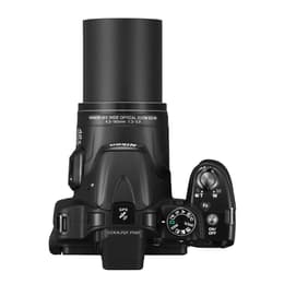 Fotocamera Bridge compatta CoolPix P520 - Nero + Nikon Nikkor 42X Wide Optical Zoom ED VR 4.3-180mm f/3.0-5.9 f/3.0-5.9
