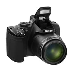 Fotocamera Bridge compatta CoolPix P520 - Nero + Nikon Nikkor 42X Wide Optical Zoom ED VR 4.3-180mm f/3.0-5.9 f/3.0-5.9