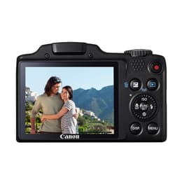 Fotocamera Bridge compatta PowerShot SX510 HS - Nero + Canon Canon Zoom Lens 30x IS 4,3-129,0mm f/3.4-5.8 f/3.4-5.8