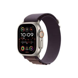 Apple Watch Ultra 3 (2025) GPS + Cellular 49 mm - Titanio Nero - Alpine loop Blu