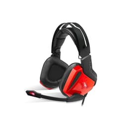 Cuffie gaming a filo con microfono Spirit Of Gamer XPERT-H100 Red Edition - Nero/Rosso