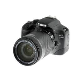 Reflex EOS 550D - Nero + Canon Canon EFS 18-135 mm f/3.5-5.6 IS f/3.5-5.6 IS