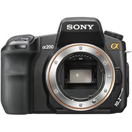 Fotocamera Reflex Sony Alpha DSLR-A200 senza obiettivo - Nero