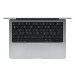 MacBook Pro 14" (2021) - Apple M1 Pro con CPU 10-core e GPU 16-Core - 32GB RAM - SSD 1000GB - Display standard - QWERTY - Spagnolo