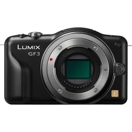 Macchina fotografica ibrida Lumix DMC-GF3 - Nero + Panasonic Lumix G Vario G Vario 14-42 mm f/3.5-5.6 MEGA O.I.S f/3.5-5.6