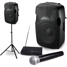 Ibiza Sound Pack sono portable Enceinte amplifiée 300W, Micro Altoparlanti PA
