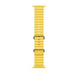 Apple Watch Ultra (2022) GPS + Cellular 49 mm - Titanio Titanio naturale - Cinturino Ocean Giallo