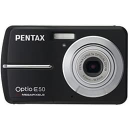 Macchina fotografica compatta Optio E50 - Nero + Pentax Pentax Lens Optical Zoom 37.5-112.5 mm f/2.8-5.2 f/2.8-5.2