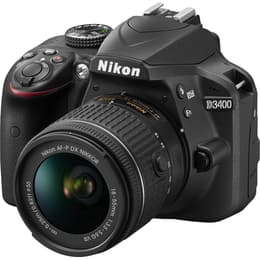 Reflex D3400 - Nero + Nikon AF-P DX Nikkor 18-55mm f/3.5-5.6 G VR f/3.5-5.6
