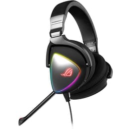 Cuffie riduzione del rumore gaming a filo con microfono Asus ROG Delta II - Nero/Grigio