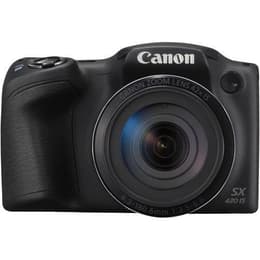 Fotocamera Bridge compatta PowerShot SX430 IS - Nero + Canon Zoom Lens 42x IS 24-1008mm f/3.5-6.6 f/3.5-6.6