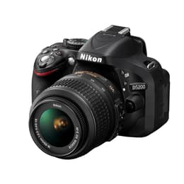 Reflex D5200 - Nero + Nikon Nikon AF-S DX VR 55-200 mm f/3.5-5.6G VR f/3.5-5.6G VR