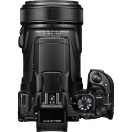 Fotocamera Bridge compatta Coolpix P1000 - Nero + Nikon Nikkor Wide Optical Zoom 24-3000mm f/2.8–8 ED VR f/2.8–8