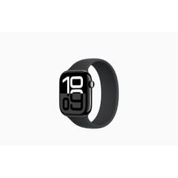 Apple Watch Series 10 (2024) GPS + Cellular 46 mm - Alluminio Jet Black - Sport loop Nero
