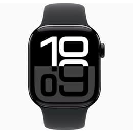 Apple Watch Series 10 (2024) GPS + Cellular 46 mm - Alluminio Jet Black - Sport loop Nero