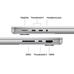 MacBook Pro 14" (2025) - Apple M5 con CPU 10-core e GPU 10-Core - 16GB RAM - SSD 1000GB - Display standard - AZERTY - Francese