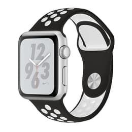 Apple Watch (Series 4) 2018 GPS 40 mm - Alluminio Argento - Sport Nike Nero/Bianco
