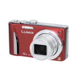 Fotocamera Bridge compatta Lumix DMC-TZ25 - Rosso +