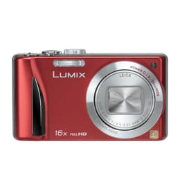 Fotocamera Bridge compatta Lumix DMC-TZ25 - Rosso +