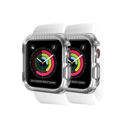 Cover Apple Watch Series 4 - mm - Silicone - Trasparente