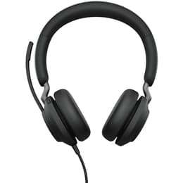 Cuffie riduzione del rumore a filo con microfono Jabra Evolve 2 - Nero