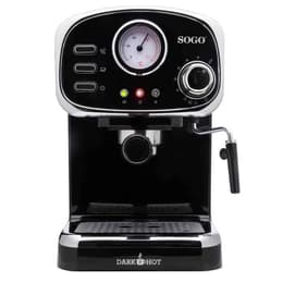 Macchine Espresso Sogo CAF-SS-5680 de 1100 W L - Nero
