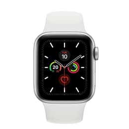 Apple Watch (Series 5) 2019 GPS + Cellular 40 mm - Alluminio Argento - Sport Bianco
