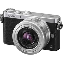 Macchina fotografica ibrida Lumix DMC-GM1 - Nero/Argento + Panasonic Lumix G Vario 12-32 mm f/3.5-5.6 MEGA O.I.S f/3.5-5.6
