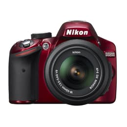 Reflex D3200 - Rosso Nikon Nikkor AF-S DX 18-55mm f/3.5-5.6G VR II f/3.5-5.6